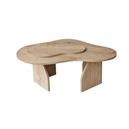 Hanah Home Mesa de Centro Melted - Sapphire Oak